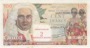 2 Francs Saint Pierre et Miquelon